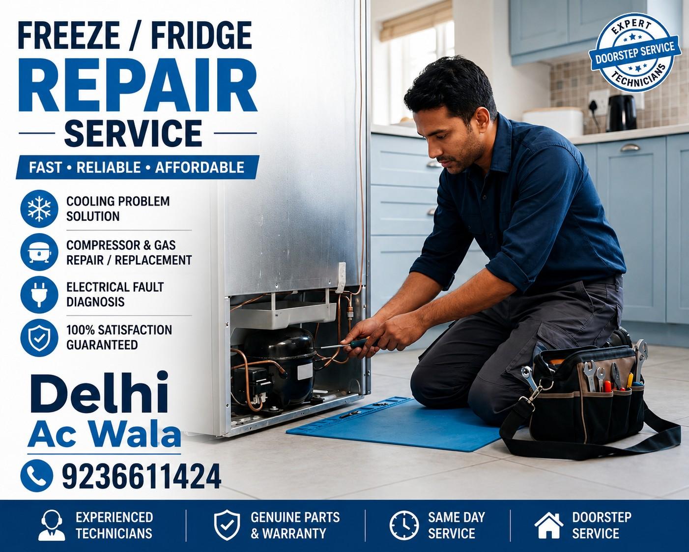Best Refrigerator Repair Services in Delhi | Delhi AC Wala