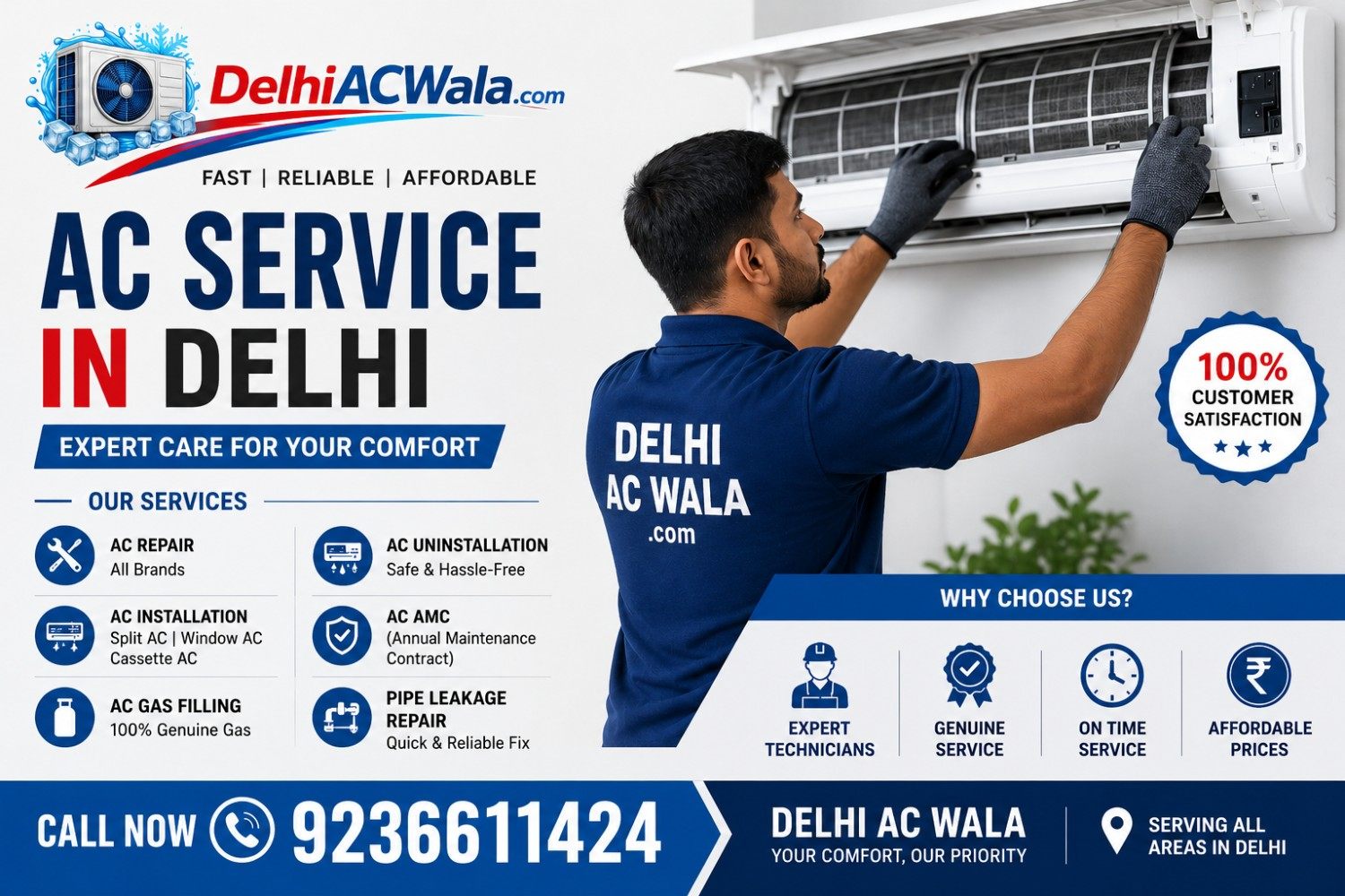 Best AC Repair & AC Service AC Installation in Jahangirpuri Delhi | Delhi AC W