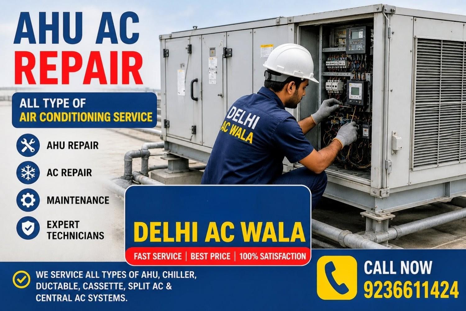 AHU (Air Handling Unit) AC Repair & Maintenance Services