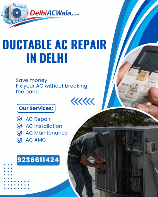 Ductable AC Repairing installation gas Refilling Installation 