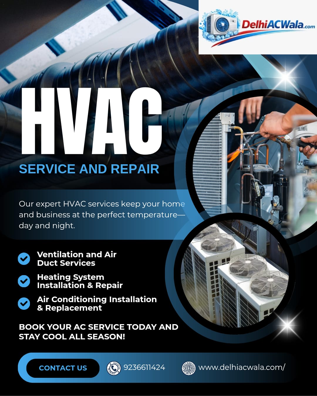 HVAC Duct and Vent Repair repair installation