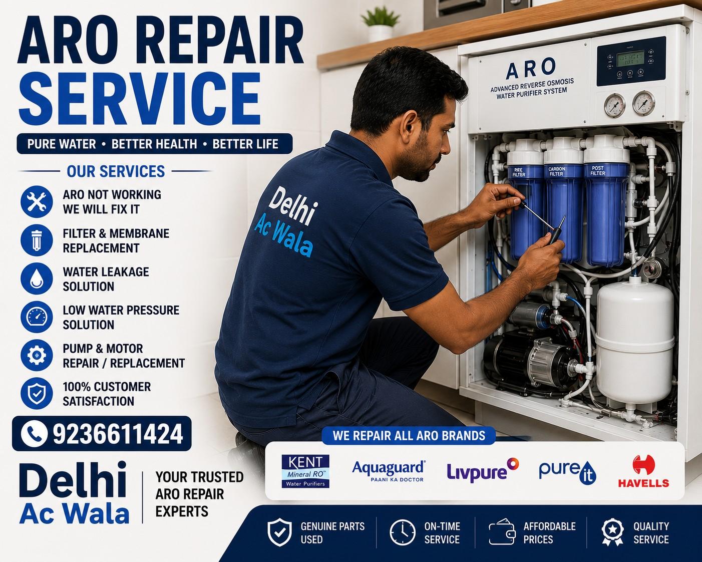 ARO Water Purifier Repair Service in Delhi