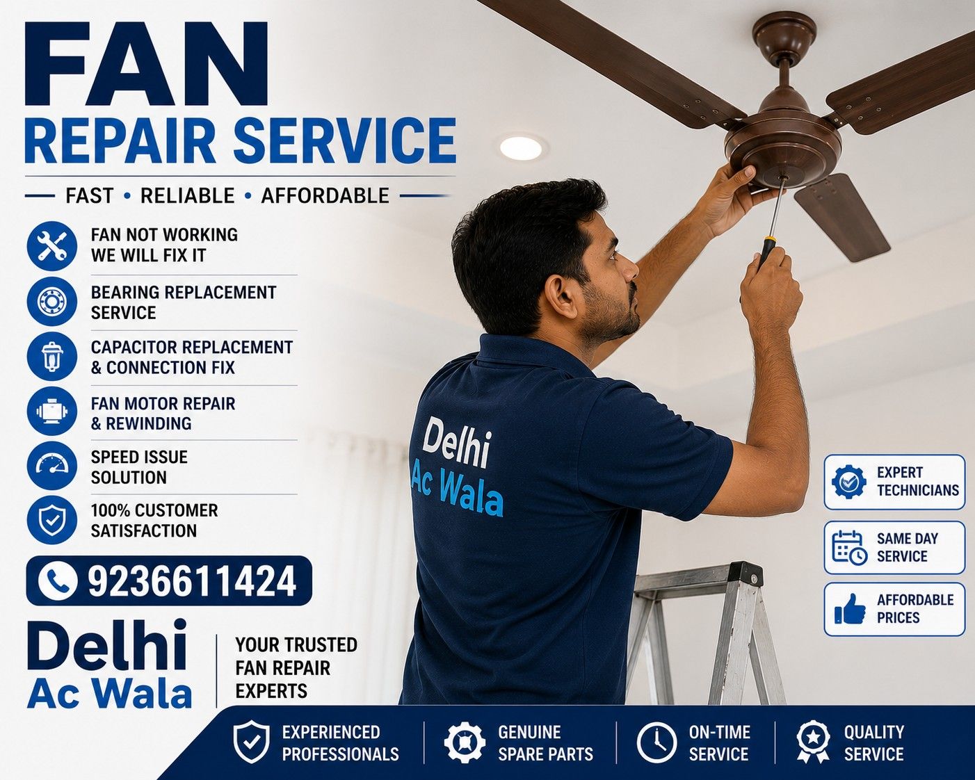 Fan Repair Service in Delhi